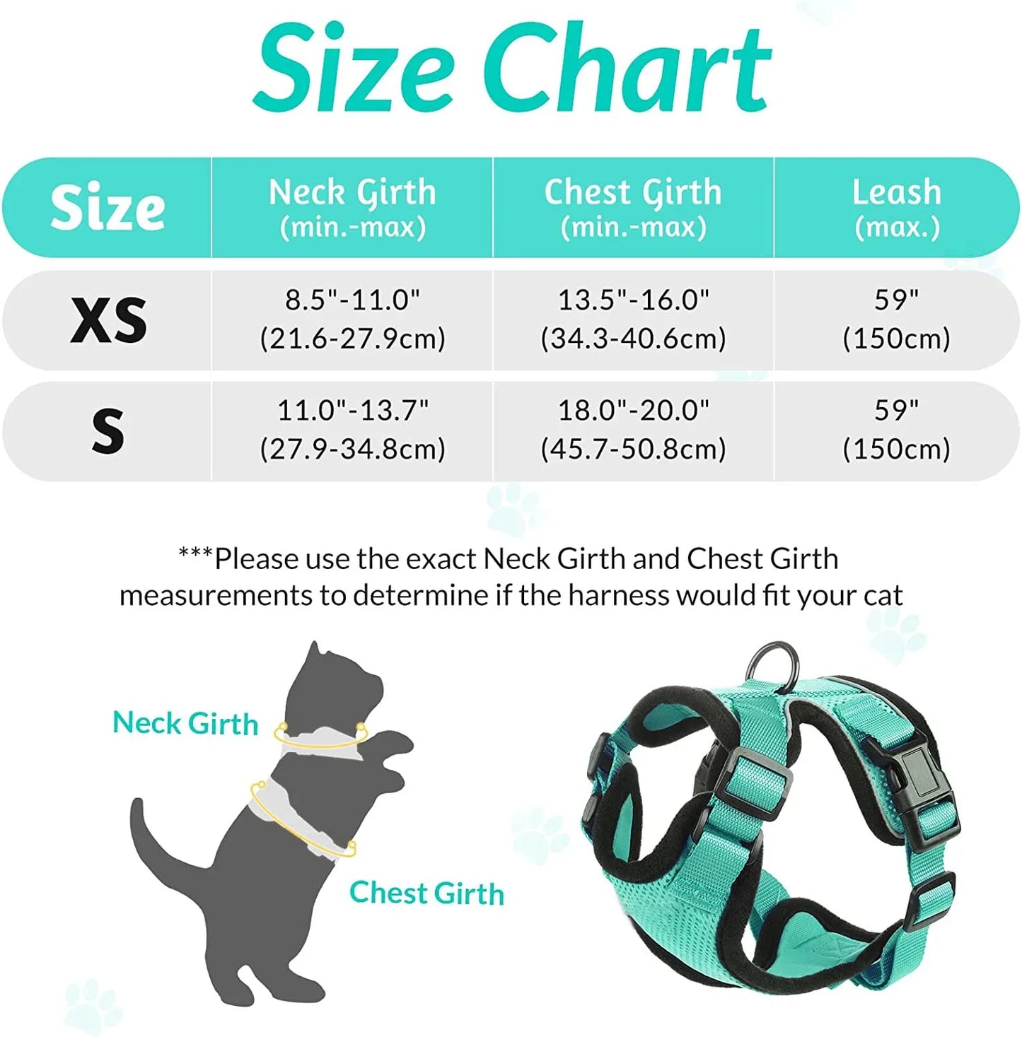 Soft Cat Harness & Leash